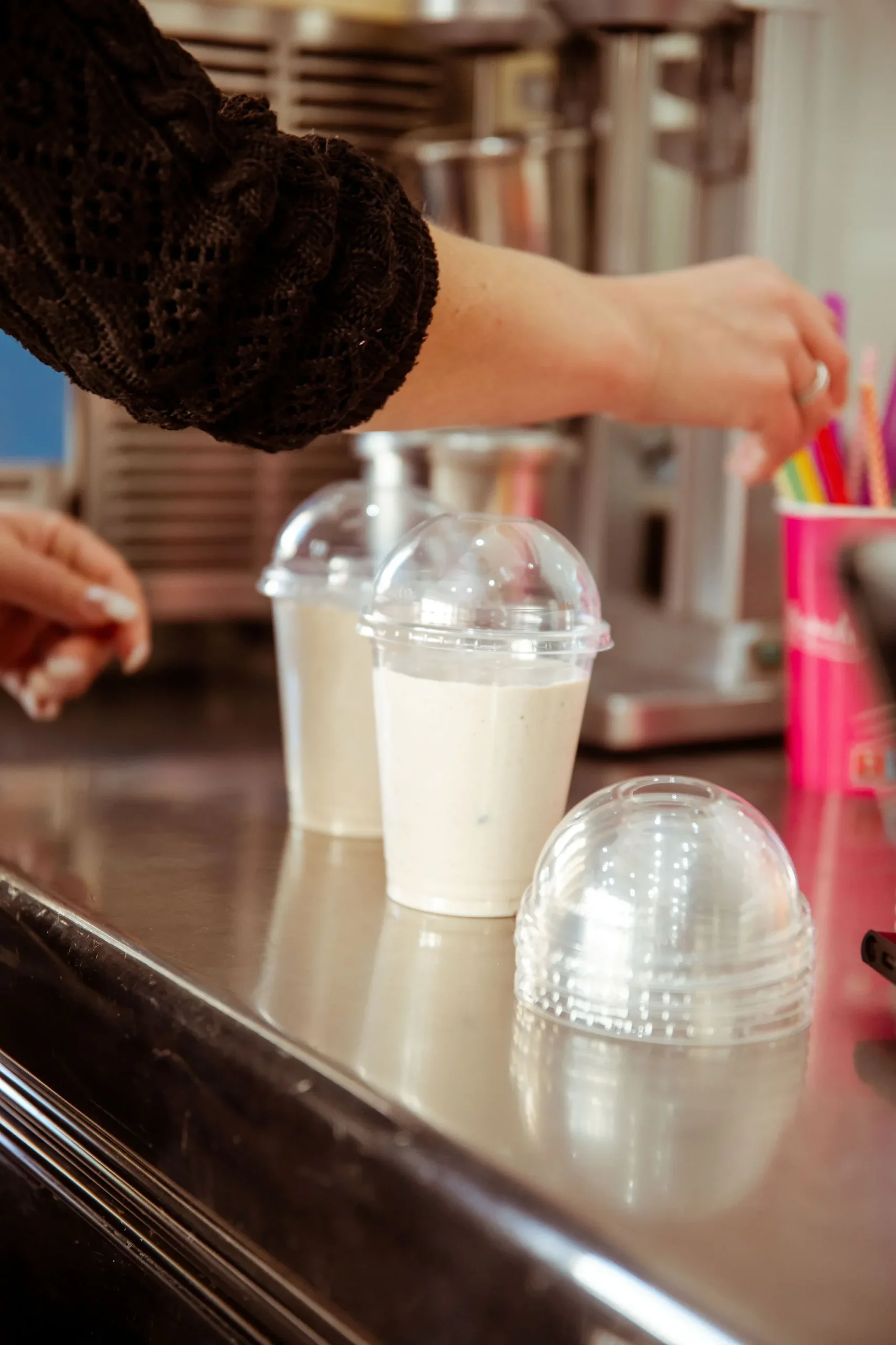 Preparación de batido Fior di Granada