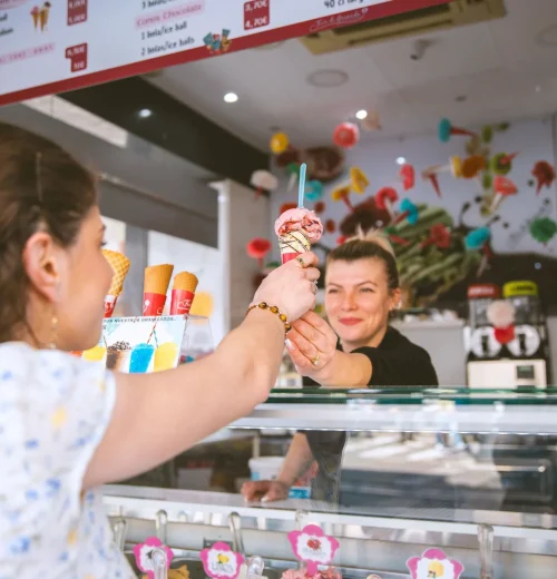 Helados Fior di Granada de frutas frescas naturales